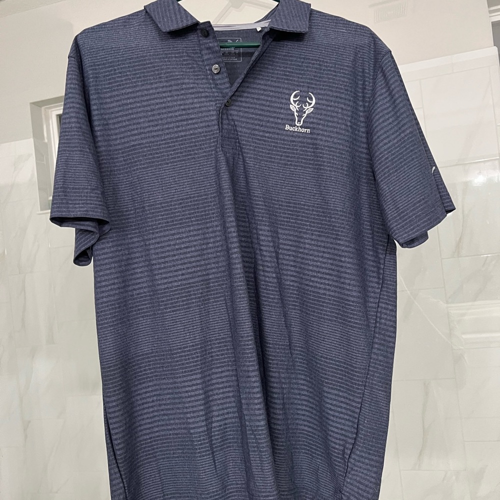 Puma Mens Golf Polo with Buckhorn Logo